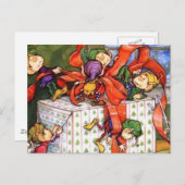 Begrüßung der Urlaubspostkarte Feiertagspostkarte (Vorne/Hinten)