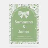 Begrüßung der weichen Seite - Gärtnerisch Inspirie Acrylschild (Vorderseite)