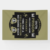 Begrüßung der Zuhause aus dem Gefängnis Banner (Horizontal)