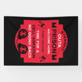 Begrüßung der Zuhause aus dem Gefängnis Banner (Horizontal)