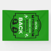 Begrüßung der Zuhause aus dem Gefängnis Banner (Horizontal)