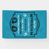 Begrüßung der Zuhause aus dem Gefängnis Banner (Horizontal)