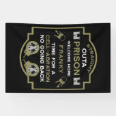 Begrüßung der Zuhause aus dem Gefängnis Banner (Horizontal)