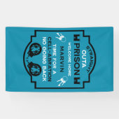 Begrüßung der Zuhause aus dem Gefängnis Banner (Horizontal)