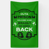 Begrüßung der Zuhause aus dem Gefängnis Banner (Vertikal)