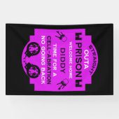 Begrüßung der Zuhause aus dem Gefängnis Banner (Horizontal)