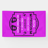 Begrüßung der Zuhause aus dem Gefängnis Banner (Horizontal)