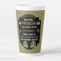 Begrüßung der Zuhause aus dem Gefängnis