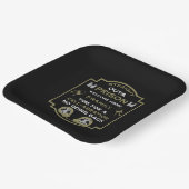 Begrüßung der Zuhause aus dem Gefängnis Pappteller (Gewinkelt)