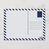 Begrüßung der Zuhause von der Marine Postkarte (Rückseite)