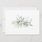 Begrüßung des Babys Einladung (Rückseite)