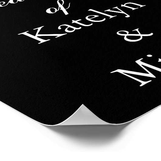 Begrüßung des Begrüßungs-Party Poster (Ecke)