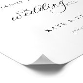 Begrüßung des Botanischen Wappen Monogram Poster (Ecke)