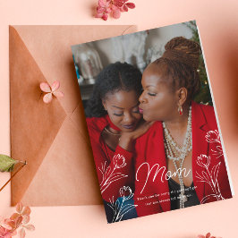 Begrüßung des Fotos der leichten Mutter Karte