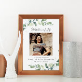 Begrüßung des Fotos des Lebens Begrüßungszeichen Poster