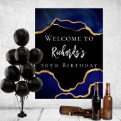 Begrüßung des Geburtstags Poster