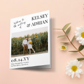 Begrüßung des modernen Fotos Typografie Programm