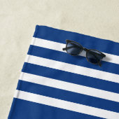 Begrüßung des Namens des Ankerseils an Bord Strandtuch (Beispiel)