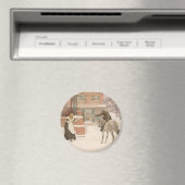 Begrüßung des Postmanns durch Robert Walker Macbet Magnet (In Situ (Geschirrspüler))