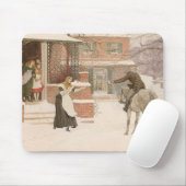 Begrüßung des Postmanns durch Robert Walker Macbet Mousepad (Mit Mouse)