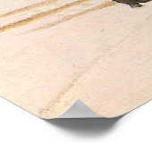 Begrüßung des Postmanns durch Robert Walker Macbet Poster (Ecke)