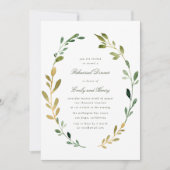 Begrüßung des Probe Einladung (Vorderseite)