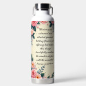 Begrüßung des Spaceman Trinkflasche (Vorderseite)