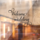 Begrüßung des Spiegels im Decal-Fenster Fensteraufkleber (Blatt 2)