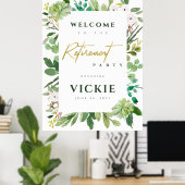 Begrüßung des sukkulenten Werks Poster (Heimbüro)