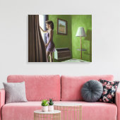 Begrüßung des Tages 2006 Leinwanddruck (Insitu (Wohnzimmer))