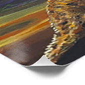 Begrüßung des Tages - Totendruck Poster (Ecke)