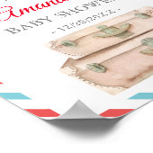 Begrüßung des World Travel Adventure Neutral Baby  Poster (Ecke)