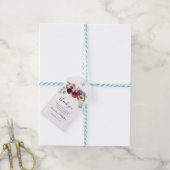 Begrüßung einer böhmischen, rustikalen, blumengesc geschenkanhänger (Mit Garn)