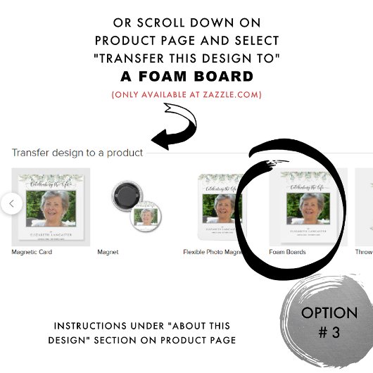 Begrüßung Foto Elegantes Grün Poster