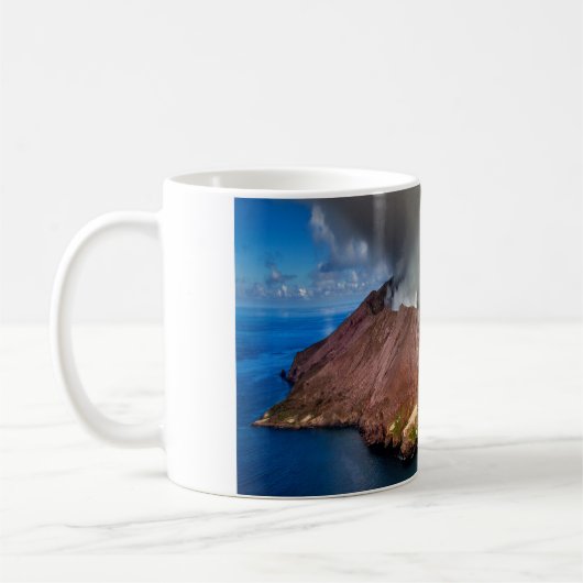 Begrüßung für Neuseeland Kaffeetasse (Links)