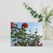 Begrüßung Geburtstagskarte Postkarte (Stehend Vorderseite)