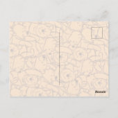 Begrüßung Geburtstagskarte Wenny the pooh Postkarte (Rückseite)