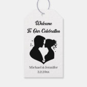 Begrüßung Geschenkanhänger (Rückseite)