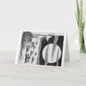 Begrüßung: Halloweenfeld Karte (Vorderseite)