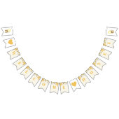 Begrüßung Honig Hummel Babee Dusche Sprinkle Wimpelkette (Alle)