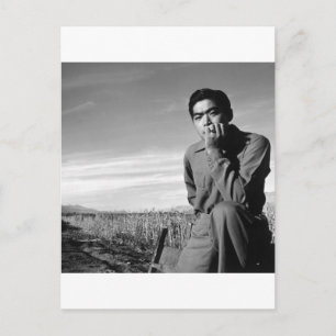 Begrüßung in Manzanar, 1943 Postkarte