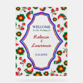 Begrüßung in Mexiko Acrylschild (Vorderseite)