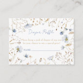 Begrüßung Kleine Wildblume Windeln Umklammerung Begleitkarte (Vorderseite)