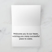 Begrüßung mehrerer Sprachen Karte (Innenseite)