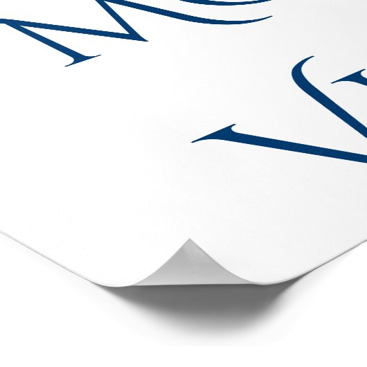 Begrüßung mit Wasserfarbe Poster (Ecke)