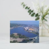 Begrüßung nach Pittsburgh Postkarte (Stehend Vorderseite)