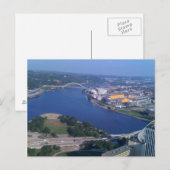 Begrüßung nach Pittsburgh Postkarte (Vorne/Hinten)