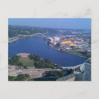 Begrüßung nach Pittsburgh Postkarte