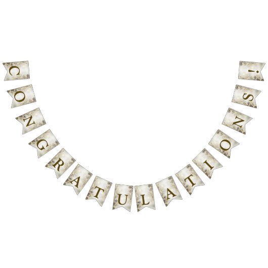 Begrüßung Party Aquarell Golden Eukalyptus Folies Wimpelkette (Alle)