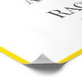 Begrüßung Poster (Ecke)